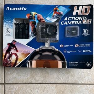 AvantiX HD Action Camera - Black